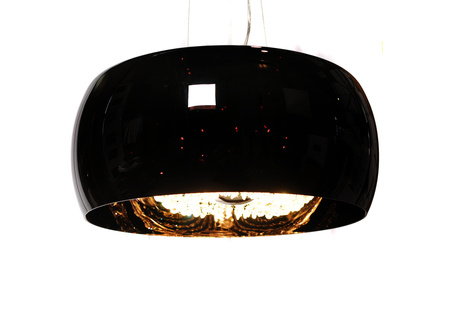 NOWOCZESNA LAMPA WISZĄCA CZARNA DISPOSA D50