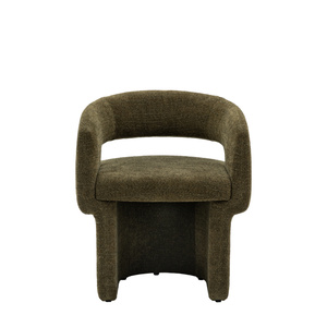 Sloane Dining Chair Green Boucle 640x600x760mm