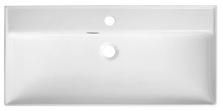 PARLA umywalka ceramiczna 80x38cm, biały