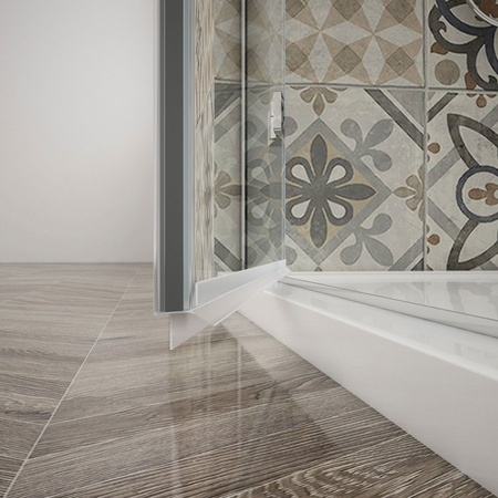 TRINITY CHROME kabina prysznicowa 1200x900mm, szkło matowe, lewe