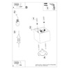 Plafon QUAD 1 czarny