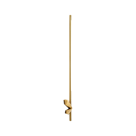 Lampa ścienna LED FLORENCE złota 86 cm - nowoczesny kinkiet dekoracyjny