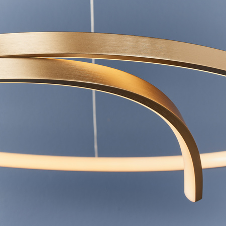 Rafe Pendant Light Brushed Gold