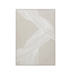 Obraz w ramie „Entangled” – naturalny, 70 × 3 × 100 cm