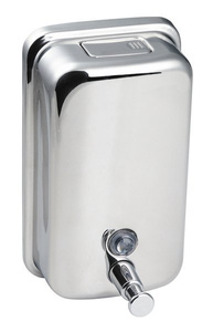 Dozownik płynnego mydła 400ml, stal nierdzewna polerowana