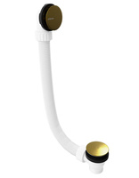 Zestaw odpływowy, klik-klak, długość 1200mm, korek 72mm, czarny mat