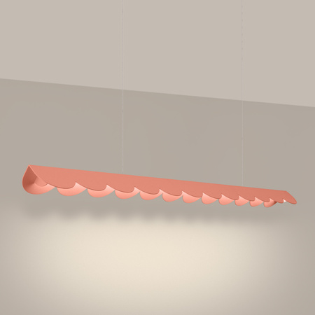 Lampa wisząca BISCUIT brzoskwiniowy LED 3000K