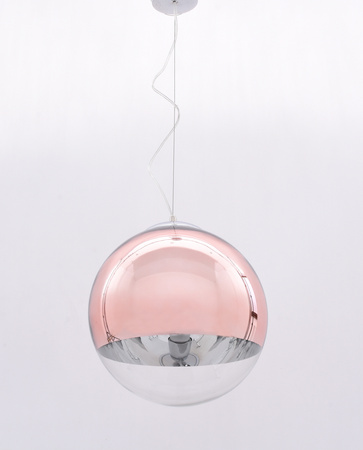 NOWOCZESNA LAMPA WISZĄCA RÓŻOWE ZŁOTO IBIZA