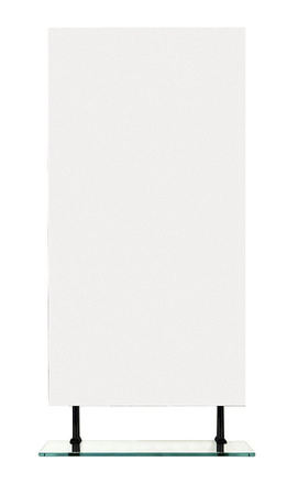WEGA lustro z półką 500x800mm, czarny mat