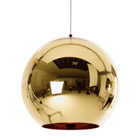 Lampa wisząca MIRROR GLOW - S złota 25 cm