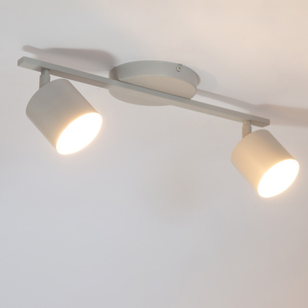 MILA 2 plafon szary beż