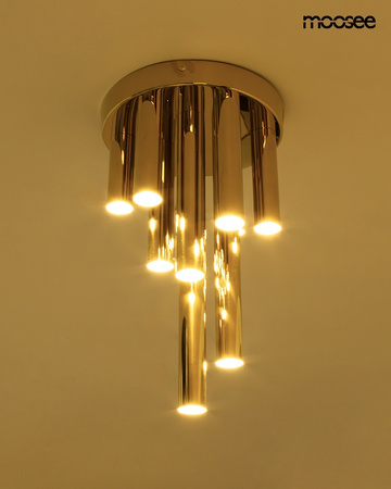 MOOSEE lampa sufitowa / plafon ORGANO 20  złota