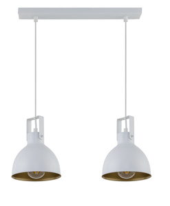 MARS 2 lampa wisząca biały/złoty
