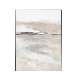 Obraz w ramie „Drift” – naturalny, 90 × 3,5 × 120 cm