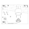 Plafon BASIC 1 beton