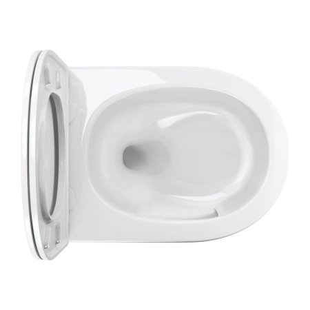 OTTAWA COMFORT miska toaletowa wisząca SILENT POWER™ z deską wolnoop., 54 x 37 cm, biały połysk