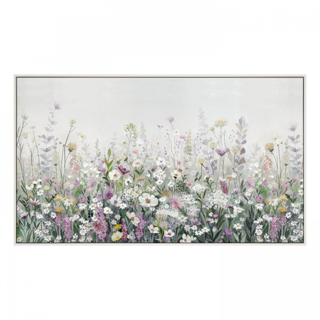 Floral Cascade Framed Canvas 1210x30x710mm