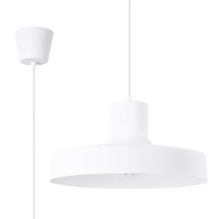 Lampa wisząca BILO biała