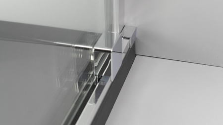 Ścianka prysznicowa walk-in 140 cm - przesuwna