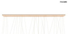 MOOSEE lampa wisząca LIBERTY LINE 8 złota