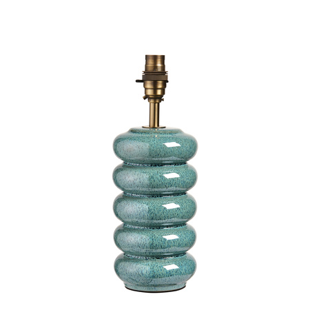 Squash Table Lamp Base Ocean Spray Glaze