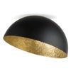 SFERA 35 plafon czarny/złoty