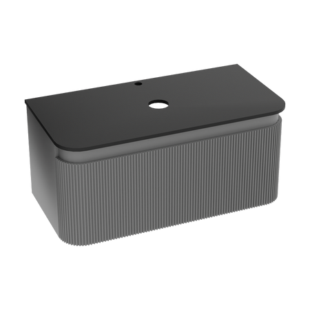 Szafka wisząca z blatem Vermont Grey 1000