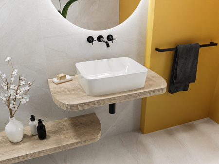 Umywalka nablatowa Luneza Grande