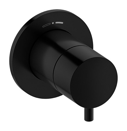 Zawór 2-drożny matowa czerń