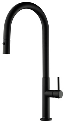 Bateria zlewozmywakowa stojąca z wężem operacyjnym-Emmevi Rubinetterie/Piper