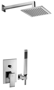 Zestaw natryskowy podtynkowy L-400mm 30x30cm SLIM-Paffoni/kolekcja Level