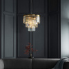 Conaston 7 Pendant Light Brushed Aged Brass