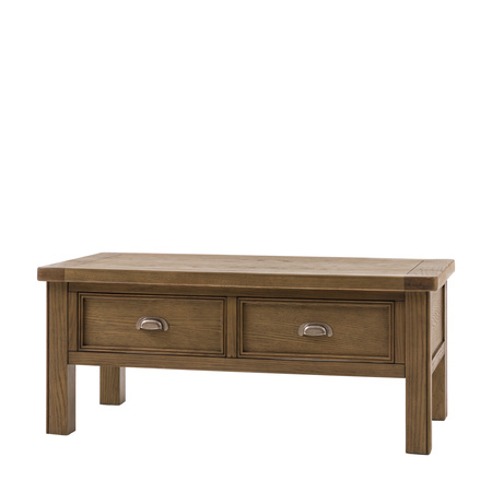 Hardwick 2 Drawer Coffee Table 1200x600x500mm