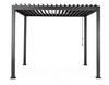 Pergola ogrodowa BIZZOTTO OCEAN 3X3 – antracytowy