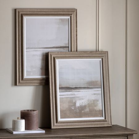 Silent Sands Framed Canvas Set of 2