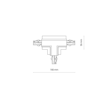 CTLS REC POWER T CONN RIGHT2 BL (TR2)