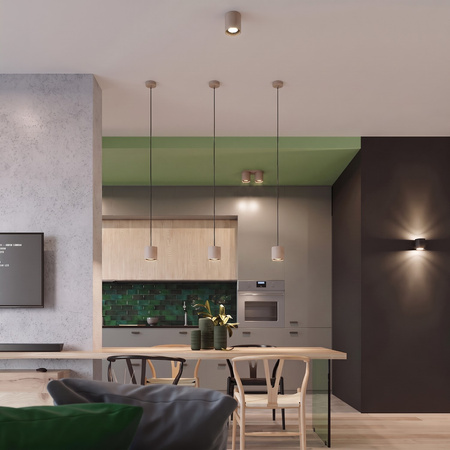Plafon ORBIS 2 taupe
