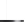 Lampa wisząca CIRCLE 100 cm - LED, ring tytan szczotkowany