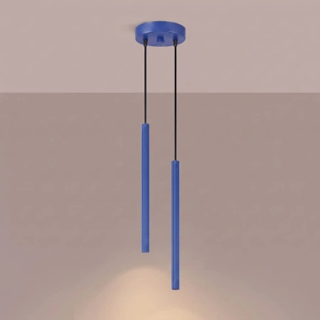 Lampa wisząca ARCHE 2P ultramaryna