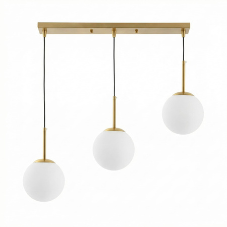 NOWOCZESNA POTRÓJNA LAMPA MOSIĘŻNA FREDICA W3 PRO