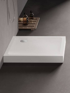 Brodzik MILD akrylowy kwadratowy 90x90x11,5 biały