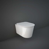 Zestaw VALET Miska WC podwieszana RIMLESS 56x36,3 cm biały połysk & deska WC W/O biały połysk
