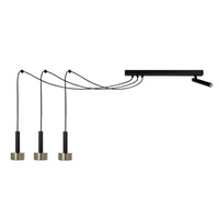 STAMP SPIDER 3 zwis + 1 czarny/złoty szczotkowany