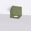 Plafon QUAD beton zielona oliwka