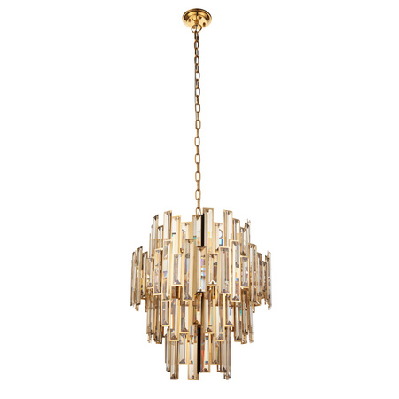 Viviana 12 Pendant Light Gold/Champagne Crystal