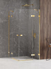 KABINA AVEXA GOLD SHINE PROSTOKĄTNA  100x90x200 CZYSTE 6mm ACTIVE SHIELD