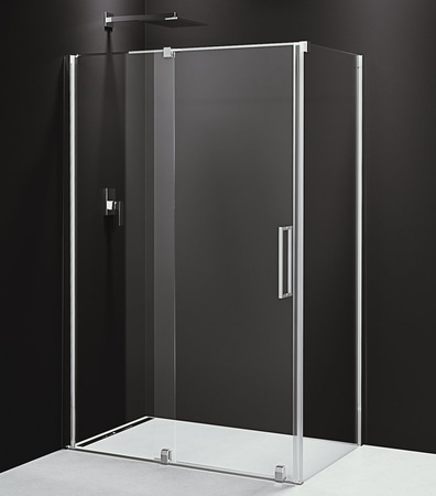ROLLS kabina prysznicowa 1200x800 mm, wariant L/R, szkło czyste