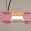 Lampa wisząca CHAIN 158 różowa LED 3000K