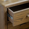 Camden 2 Drawer Bedside Walnut 450x400x550mm