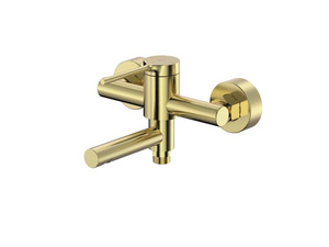 FDesign COLIBRI Naścienna bateria wannowa – złoty szczotkowany – FD1-CLB-1-57